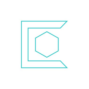 Modern simgenin vektör illüstrasyonu