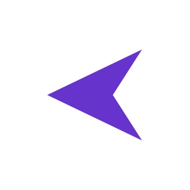 ok simgesi, vektör illüstrasyonu