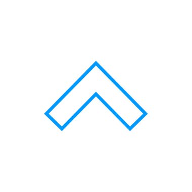 ok simgesi, vektör illüstrasyonu