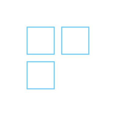 Beyaz arkaplanda boş kağıt çerçeveler