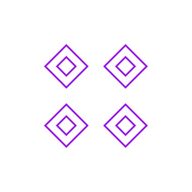 Oklar web simgesi, vektör illüstrasyonu