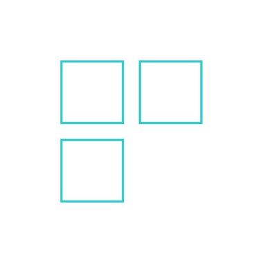 seo modern simgesinin vektör illüstrasyonu