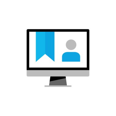 Web kullanıcı simgesi konsept vektör çizimi 