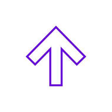 ok simgesi vektör illüstrasyonu