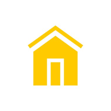 ev ikonu. Emlak konsepti düz vektör simgesi