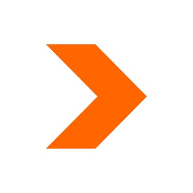 Doğru yönde ok simgesi