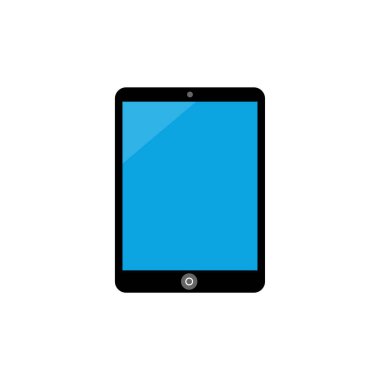 tablet bilgisayar aygıtı izole edilmiş simgesi
