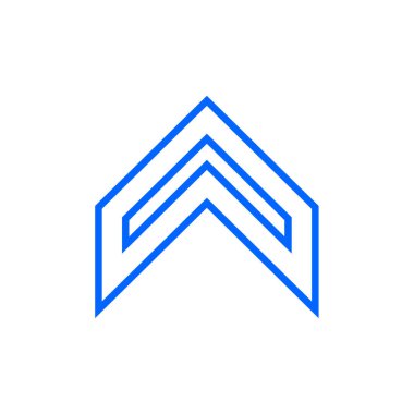 ok simgesi, vektör illüstrasyonu 