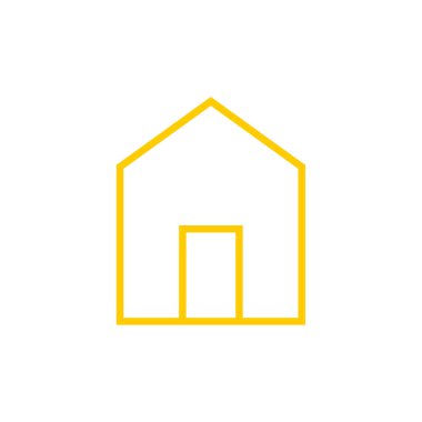 Emlak simgesi, vektör illüstrasyonu