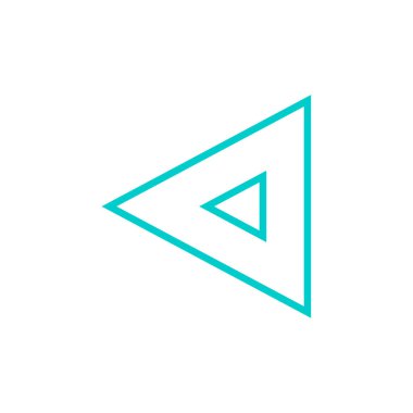 Beyaz arkaplanda ok simgesi. düz tasarım biçimi    