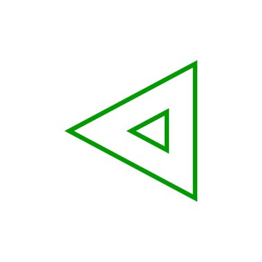 Beyaz arkaplanda ok simgesi. düz tasarım biçimi    