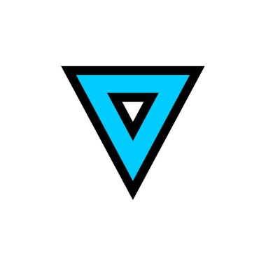 Beyaz arkaplanda ok simgesi. düz tasarım biçimi    