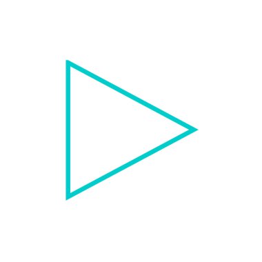 Beyaz arkaplanda ok simgesi. düz tasarım biçimi    