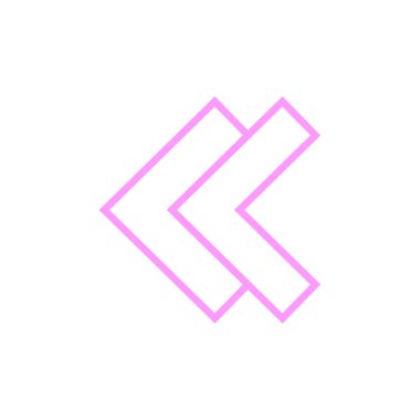 ok simgesi, vektör illüstrasyonu