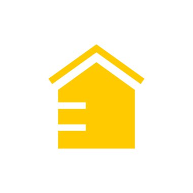 Emlak simgesi, vektör illüstrasyonu