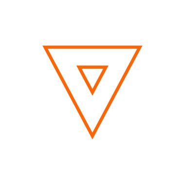 Beyaz arkaplanda ok simgesi. düz tasarım biçimi    