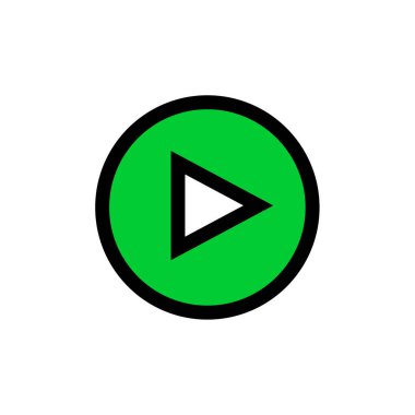 ok simgesi, vektör illüstrasyonu