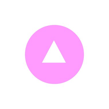 ok simgesi, vektör illüstrasyonu 