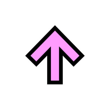 ok simgesi, vektör illüstrasyonu 