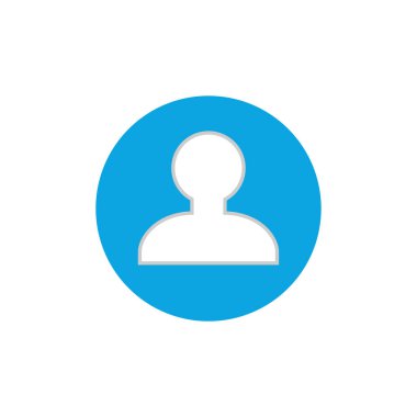 Web kullanıcı simgesi konsept vektör çizimi 