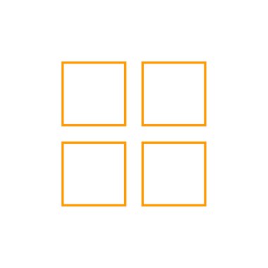 Dört basit kare seti