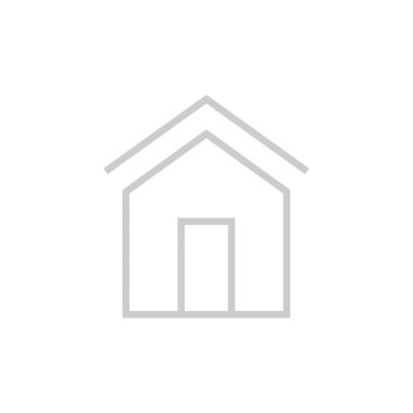 Emlak simgesi, vektör illüstrasyonu