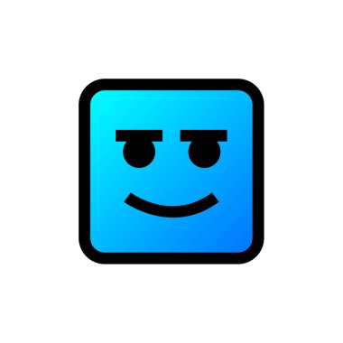 Şirin bir çizgi film karakterinin vektör çizimi.