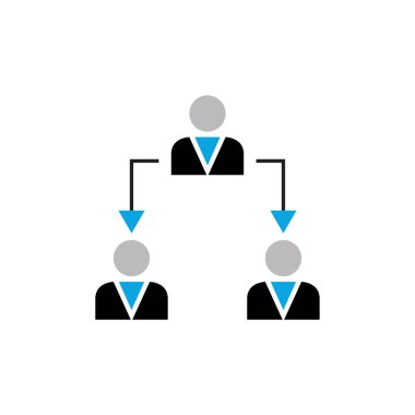 Web kullanıcı simgesi konsept vektör çizimi 