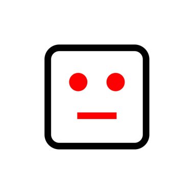 bir kafanın düz tasarım simgesi