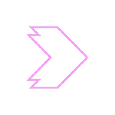 Ok simgesi. vektör illüstrasyonu   