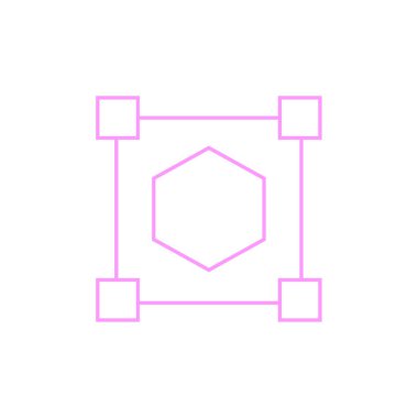 Basit web simgesi. Vektör çizim