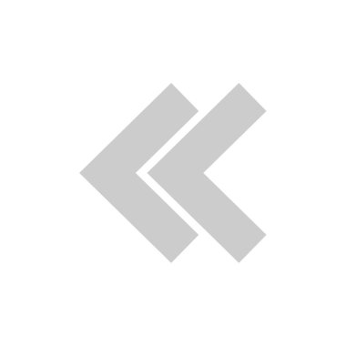 Şık ok logosu tasarımı, vektör illüstrasyonu