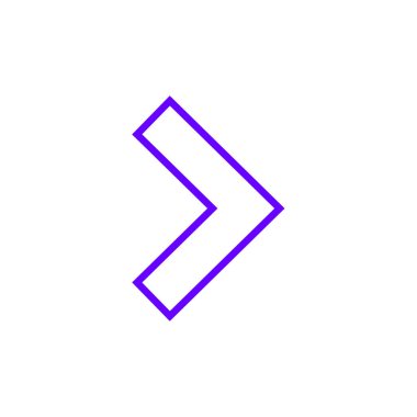 ok işareti simgesi, vektör çizimi  