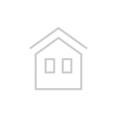 Emlak simgesi, vektör illüstrasyonu