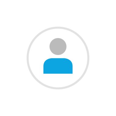 Web kullanıcı simgesi konsept vektör çizimi 