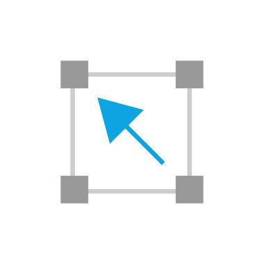 harita simgesinin vektör illüstrasyonu