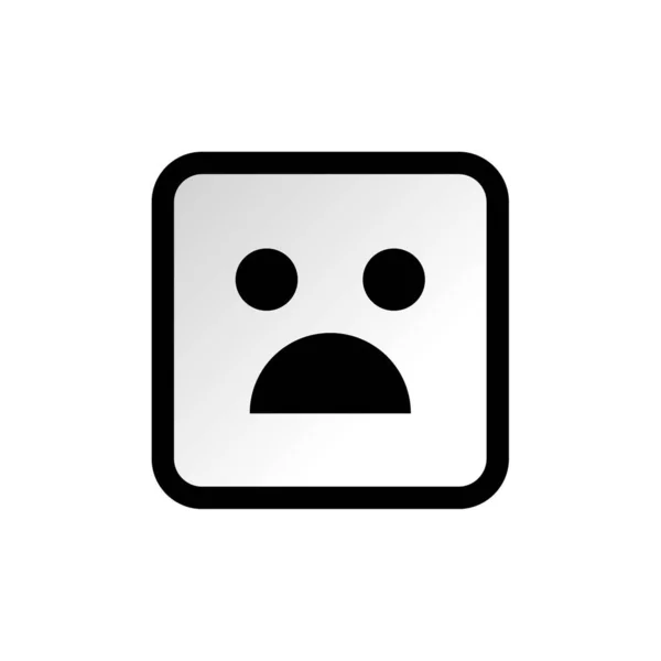 Diseño Ilustración Vectorial Icono Emoji — Vector de stock