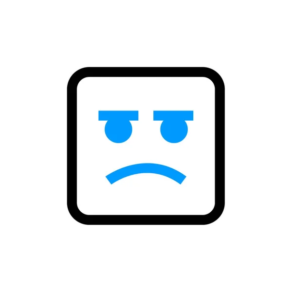 Desenho Ilustração Vetorial Ícone Emoji —  Vetores de Stock