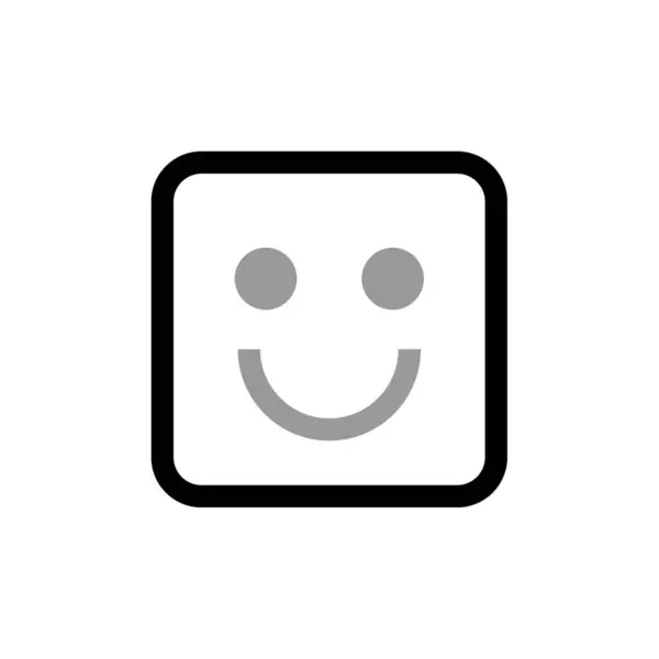 Σχεδιασμός Διανυσματικής Απεικόνισης Εικονιδίου Emoji — Διανυσματικό Αρχείο