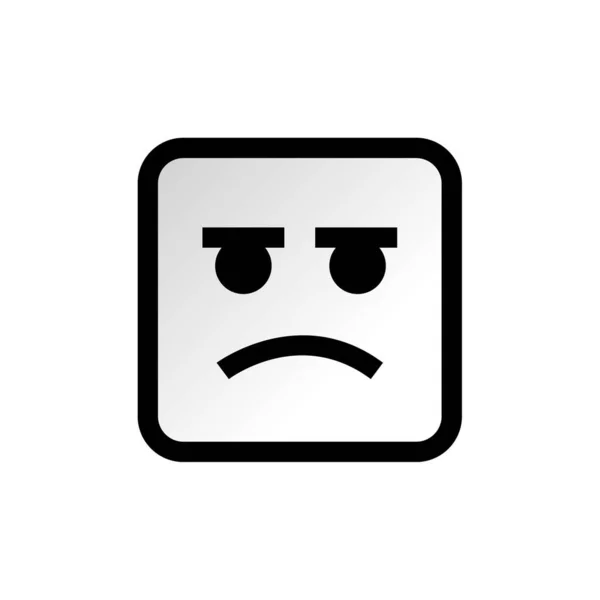 Vektorillustration Von Emoji Emoticon Symbol — Stockvektor