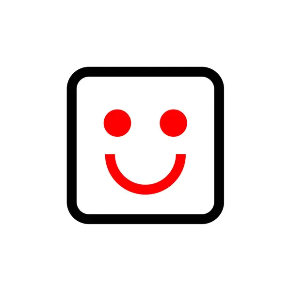 Wektor Ilustracja Emoji Emotikon Ikona — Wektor stockowy