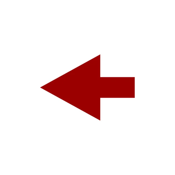 Icono Flecha Vector Ilustración Logo Plantilla — Vector de stock