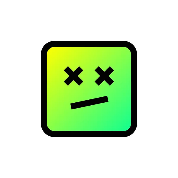 Vektor Illusztrációja Modern Emoji Ikon — Stock Vector