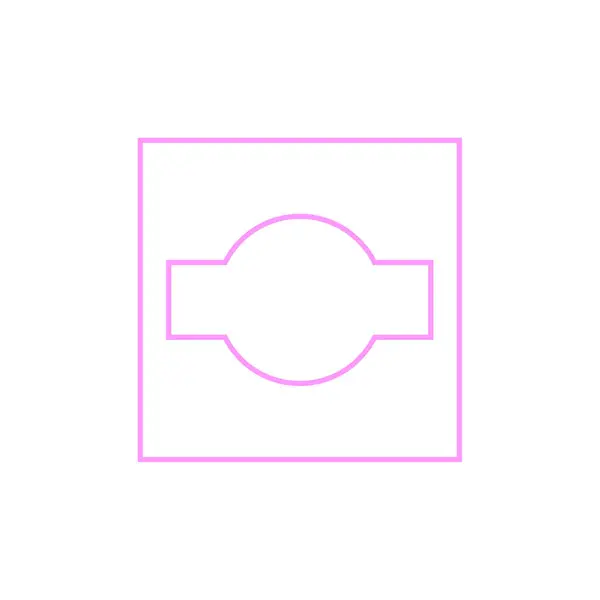 Векторна Іконка Порожнього Аркуша Тіні — стоковий вектор