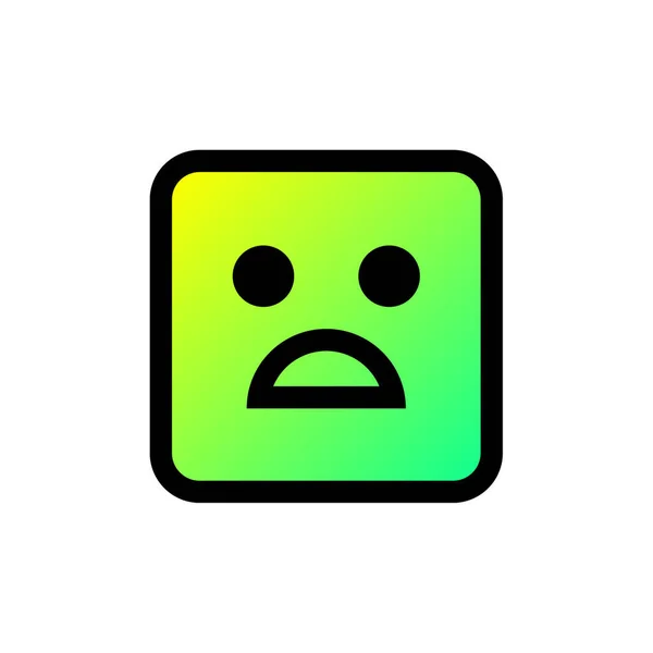 Διανυσματική Απεικόνιση Της Σύγχρονης Εικόνας Emoji — Διανυσματικό Αρχείο