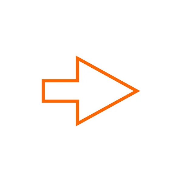 Cursor Sign Pointer Icon Symbol White Background — Stock Vector