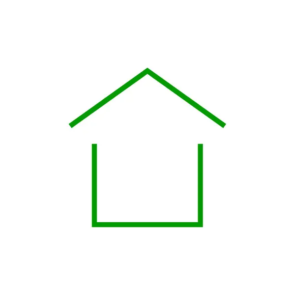 Icona Immobiliare Illustrazione Vettoriale — Vettoriale Stock