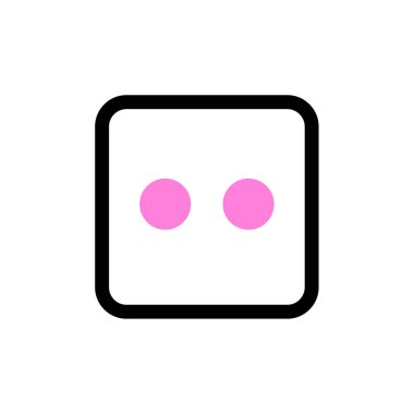 Emoji kare simgesi, vektör illüstrasyon tasarımı 