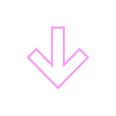 ikon vektörünü indir. satır vektör işareti