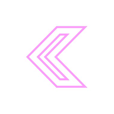 ok simgesi vektör illüstrasyonu